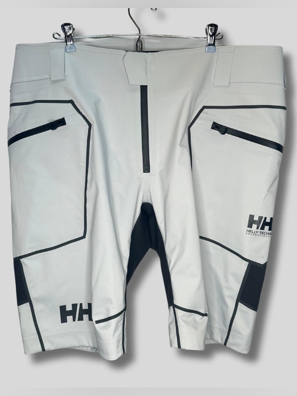 Helly Hansen HP Foil Pro Sailing Shorts 2XL Grey Fog Waterproof 34155